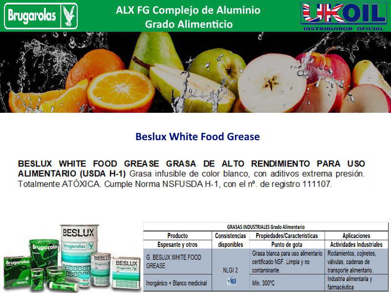 Beslux White Food Grease